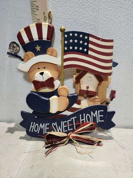 Home Sweet Home Wall Sign 11''X9.5''