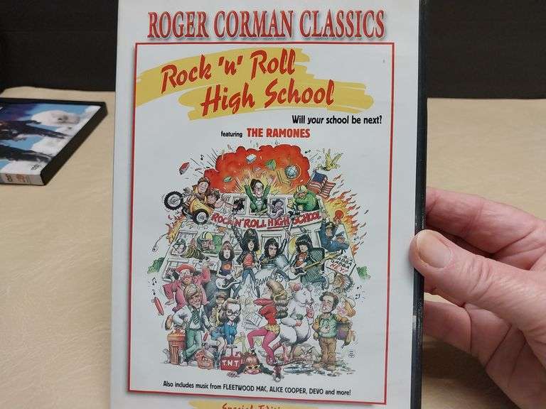 Rock 'n' Roll High School DVD – Roger Corman Classics Featuring The Ramones