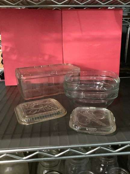 Vintage Refrigerator Glass