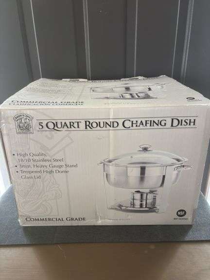5 Qt Round Chafing Dish