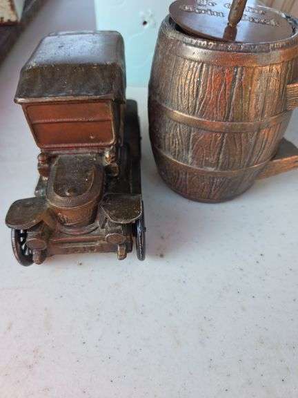 Small barrell and car