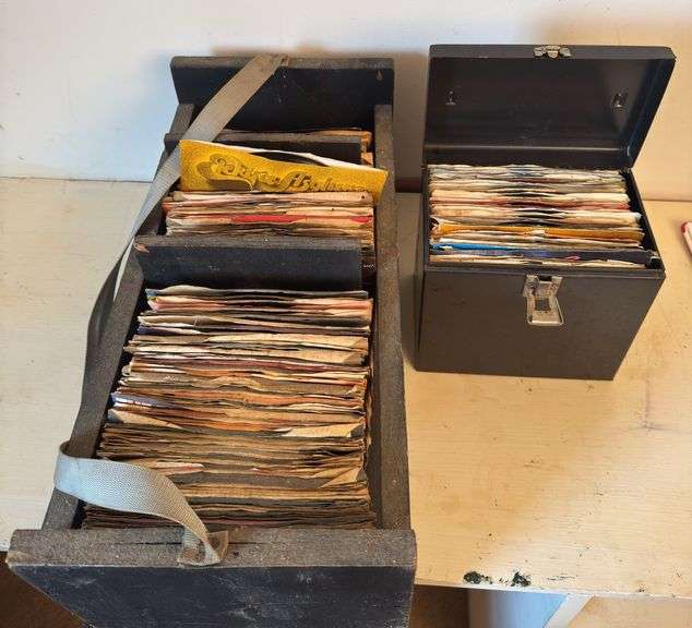 Large Collection of 45 Records