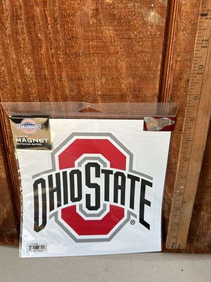Ohio State 8" Magnet Outdoor-Rated Offically Collegiate Licensed