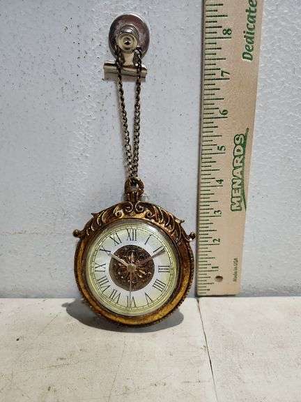 Resin Clock Decor/Ornament 5''X4''