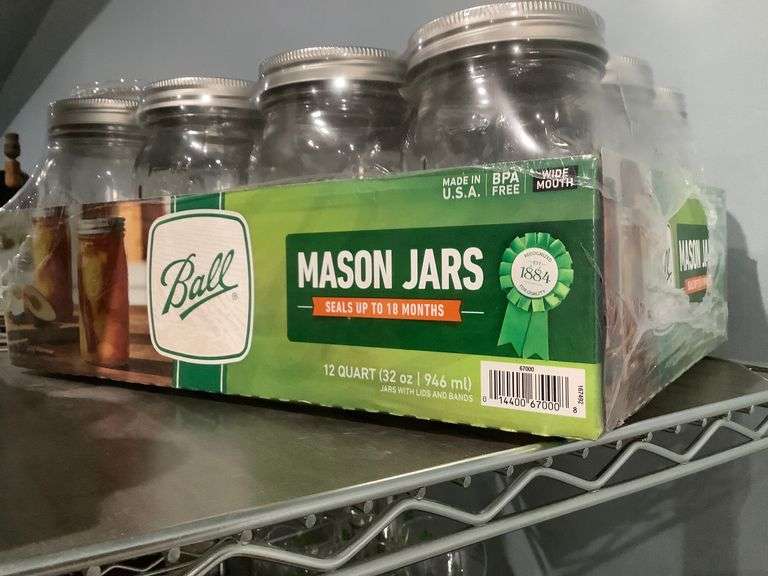 Mason Jars 12-qt