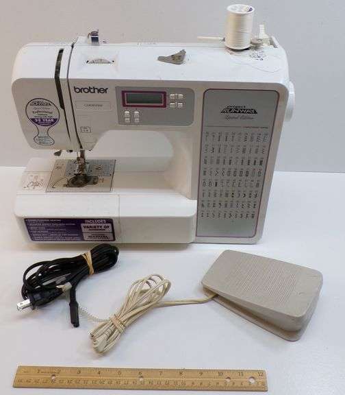 Tested Brother Model CE8080PRW Project Runway Limited Edition Sewing Machine.