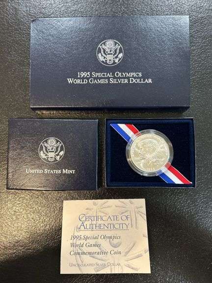 1995 Special Olympics World Games Silver Dollar