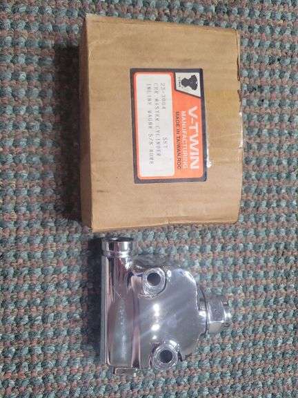 thumbnail image 2 of V-Twin Chrome Gas Tank Bracket Cover Set For Harley Davidson XL 2004-Up – 3-1/8" 2 of 5