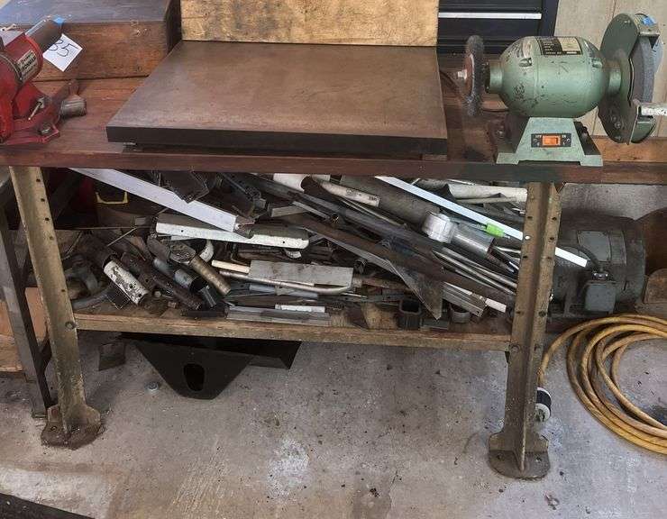Work Bench & Scrap Metal