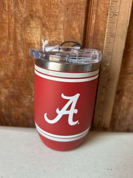 Orca Vino 12 oz. Stainless Steel U.S.A. Made Wine Tumbler Alabama Logo Plus