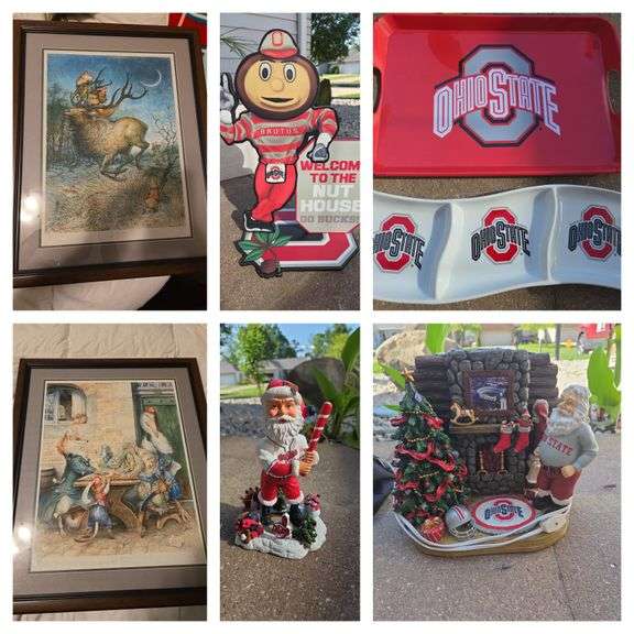 Military items, Beds, Antiques, Hallmark Ornaments, Frankoma, Jewelry, Tools