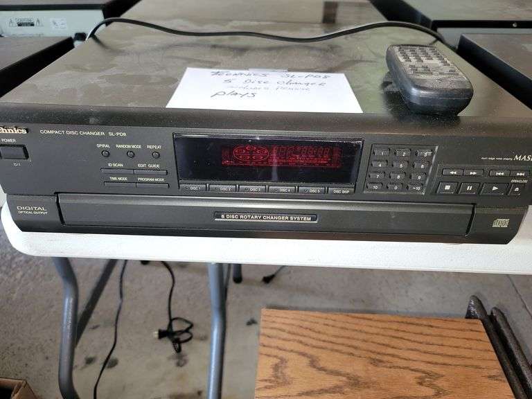 Technics SL PD8 5 Disc changer
