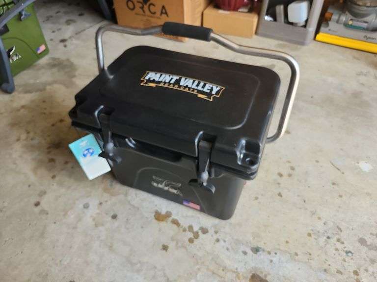Orca U.S.A. Made 20 qt. Paint Valley Bearcats Black Cooler