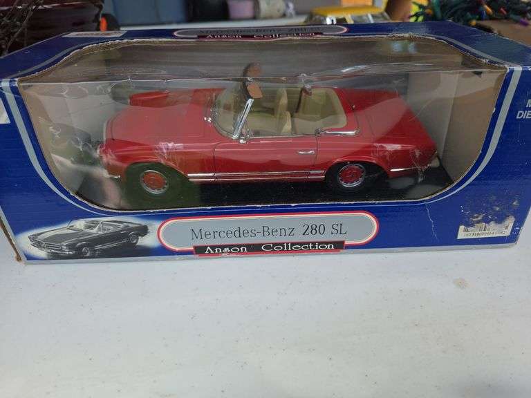 Anson Collection -Red Mercedes Benz 280SL