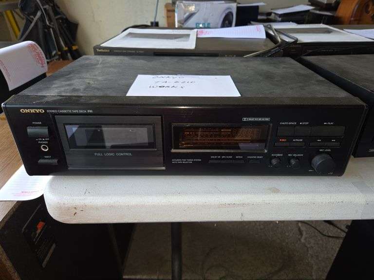 Vintage Onkyo HX-PRO (TA-6210) Dolby Single Cassette Tape Deck