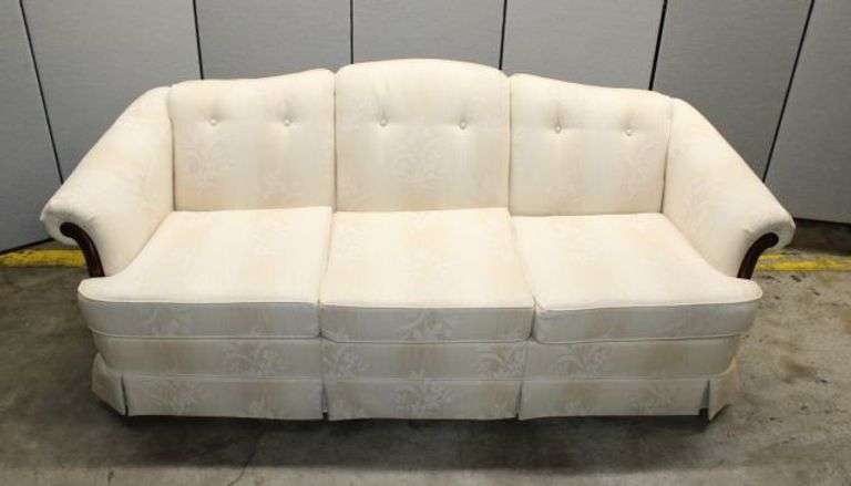 Flexsteel Upholstered Sofa with Rolled Arms