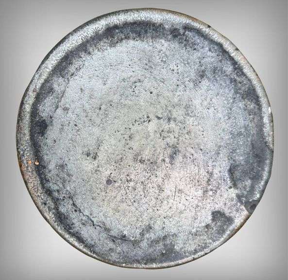 Stoneware Crock with Blue Floral Design