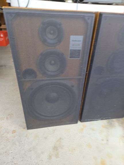 Vtg Technics SB-K476 speakers