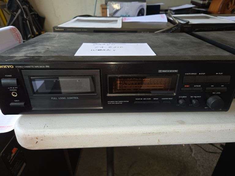 Vintage Onkyo HX-PRO (TA-6210) Dolby Single Cassette Tape Deck