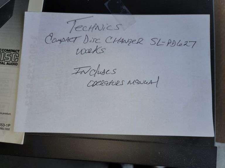 Technics Compact Disc Changer