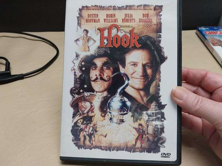 Relive the magic of Hook, the beloved Steven Spielberg film starring Robin Williams as a grown-up Pe