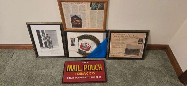 Mail pouch prints, Harley Warrick