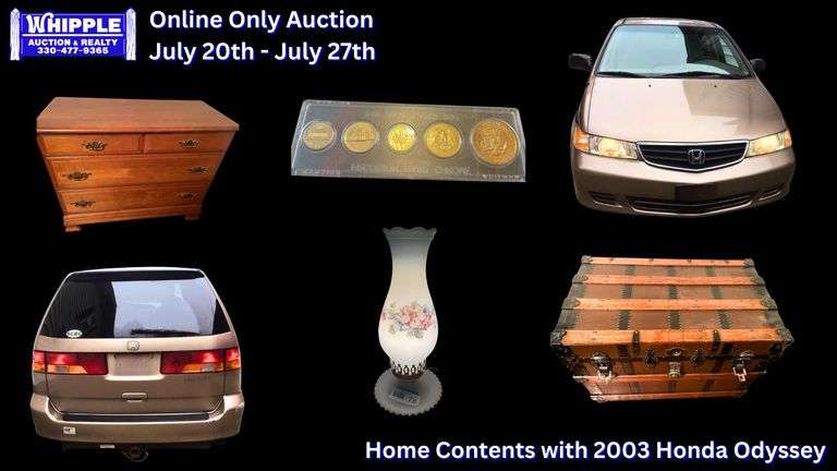 Home Contents with 2003 Honda Odyssey