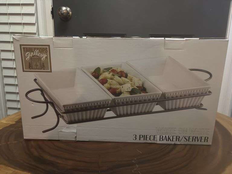 3 Piece Baker/Server