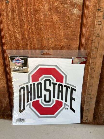 Ohio State 8" Magnet Outdoor-Rated Offically Collegiate Licensed