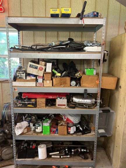 Shelving Unit W/Contents