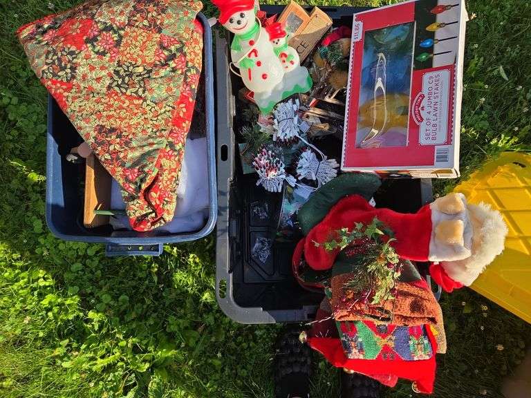 Large Lot of Christmas items