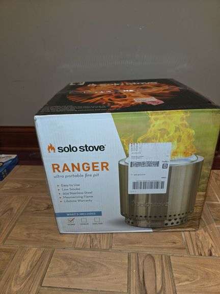 Ranger Solo Stove, portable fire pit