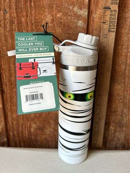 Orca Hydra 22 oz. Stainless Steel U.S.A. Made Tumbler Bottle Mummy Pearl