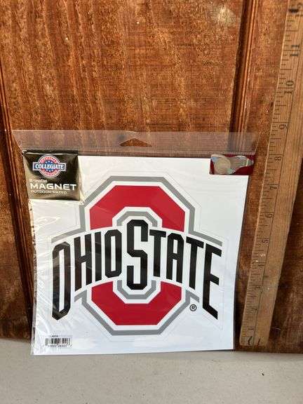 Ohio State 8" Magnet Outdoor-Rated Offically Collegiate Licensed