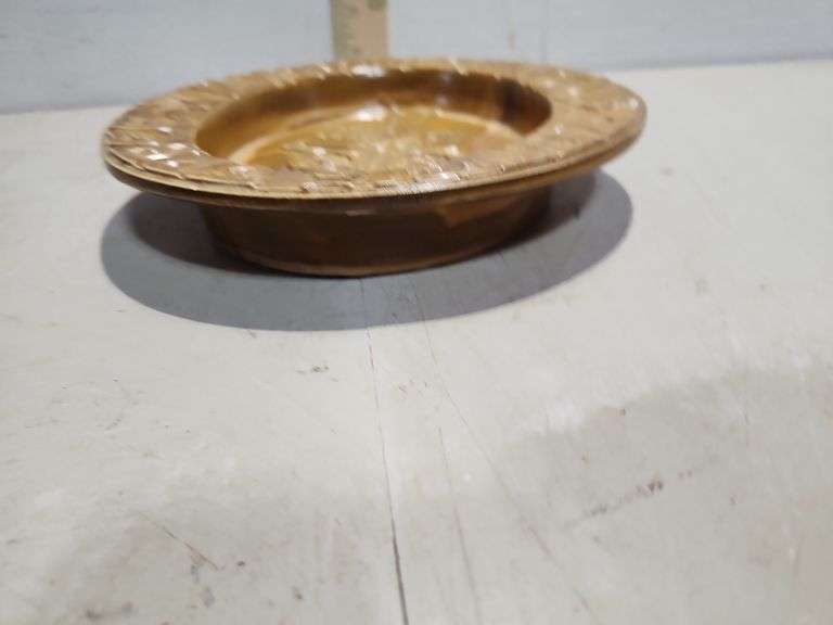 Zane's Trace Commemoration Bowl 1797-1974 8''X1.5'' Nelson McCoy Pottery U.S.A.