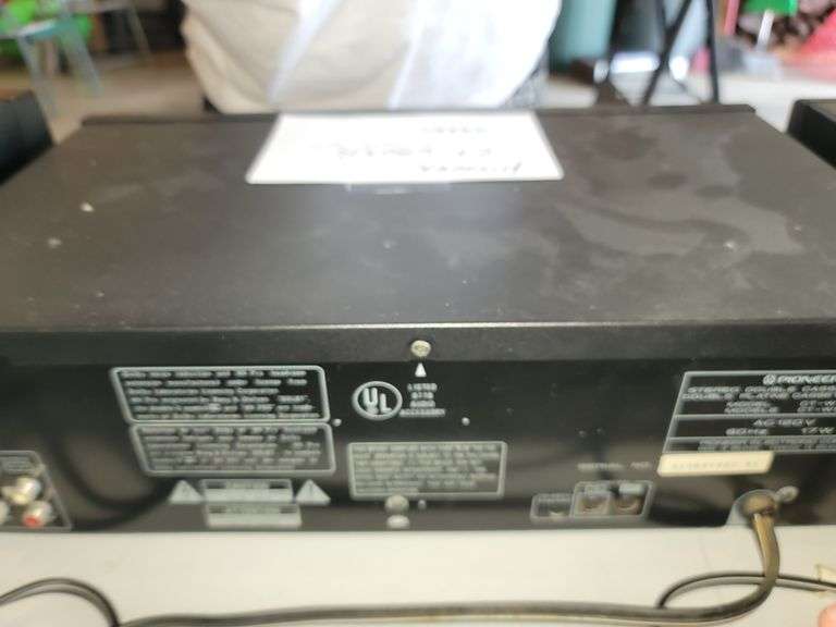 Pioneer CT W503R Stereo Cassette Deck