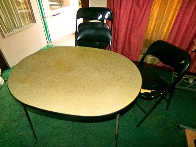 Card Table w/ Chairs