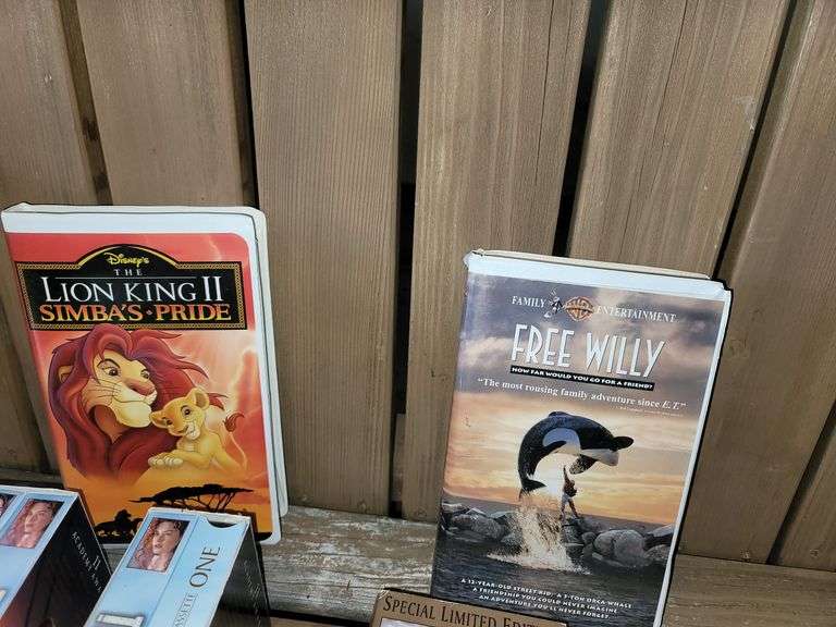 Variety of VHS