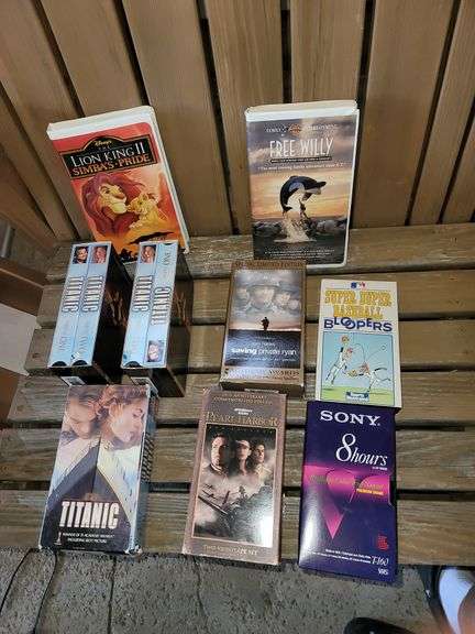 Variety of VHS