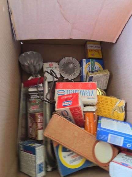 Vtg baking boxes