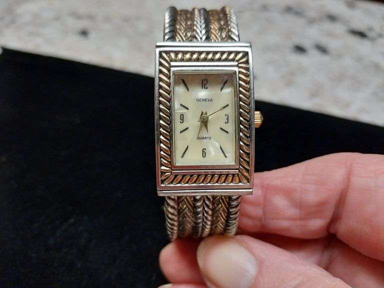 Geneva Quartz Cuff Watch – Model #2886