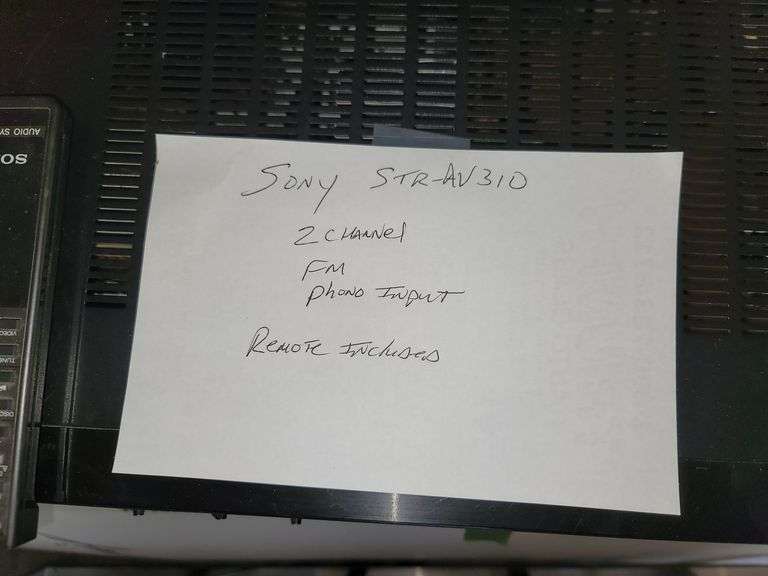 Sony STR AV 310