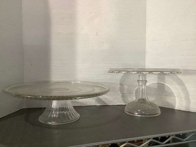 Glass Cake Stands