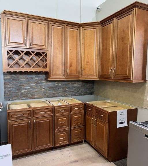 Custom & display cabinets galore with proceeds going to charity!