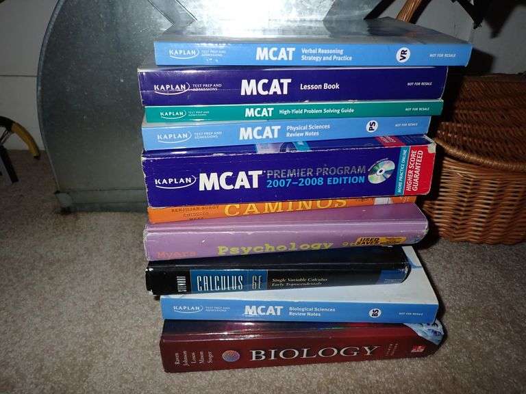 Stack of College Books