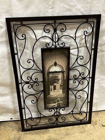 Bombay Company Scroll Wall Art with Walkway Print
