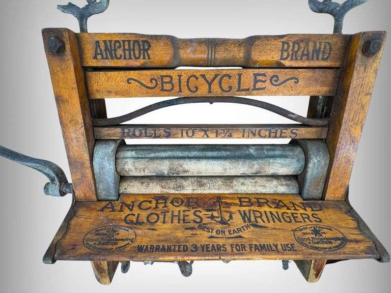 Anchor Brand Bicycle Clothes Wringer with Steel Ball Bearings