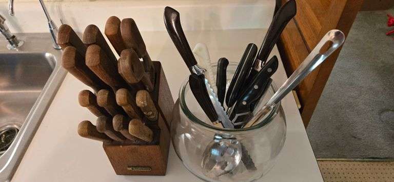 Knives and utensils