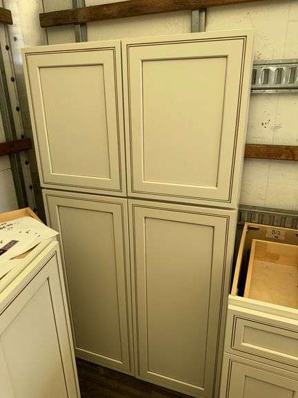 Grouping of two wall cabinet