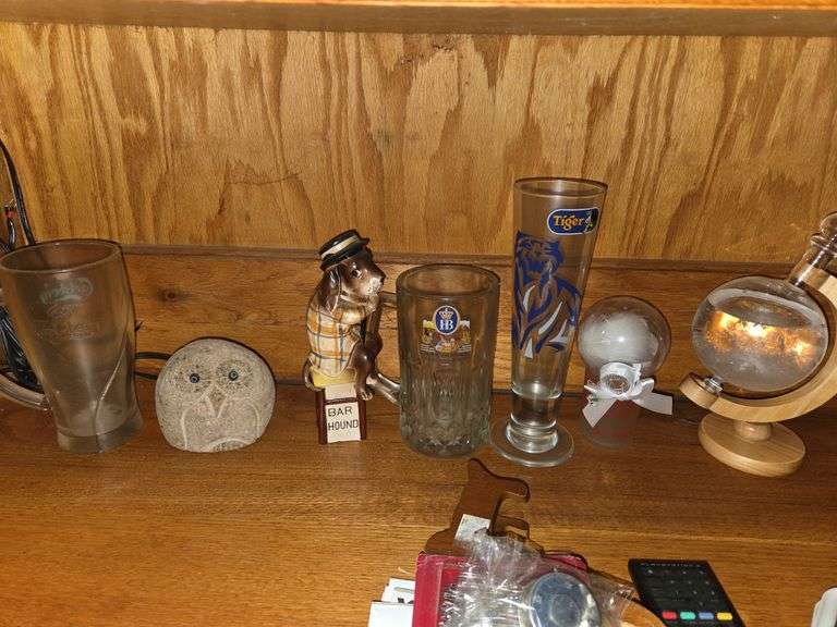 Variety of collectibles